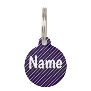 Médaillon Pour Animaux Plaque d'identification ronde pour animal de compa