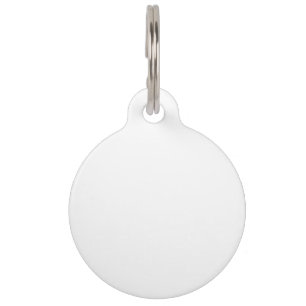 Médaillon Pour Animaux Plaque d'identification ronde pour animal de compa