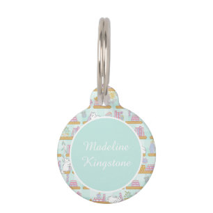 Médaillon Pour Animaux Plaque personnalisée pour chat Bibliothèque de cha