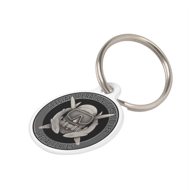 Médaillon Pour Animaux Plongeur de Spéc. Ops (Côté )