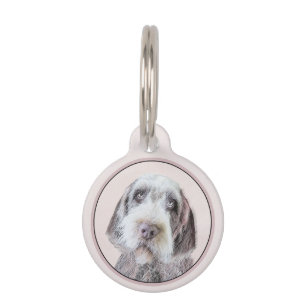 Médaillon Pour Animaux Pointing à poils durs Peinture Griffon - Art Chien