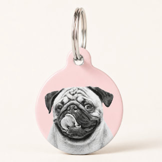 Médaillon Pour Animaux Portrait de photo de compagnie personnalisé Chien