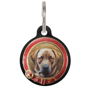 Médaillon Pour Animaux PORTRAITS DE CHIEN MINIATURE CHOISI Labrador