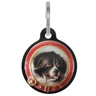 Médaillon Pour Animaux PORTRAITS DE CHIENS DE MINIATURE VICTORIENNE Terre