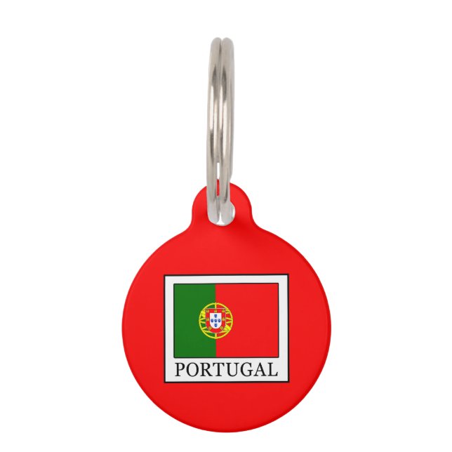 Médaillon Pour Animaux Portugal (Devant)