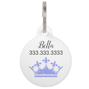 Médaillon Pour Animaux Princesse