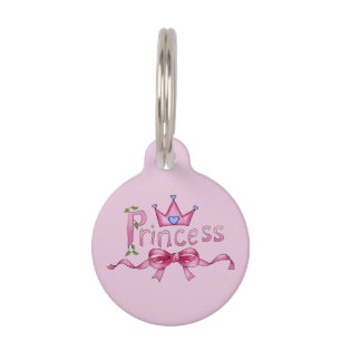 Médaillon Pour Animaux Princesse