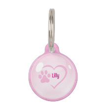 Princesse Cœur Rose Personnalisable