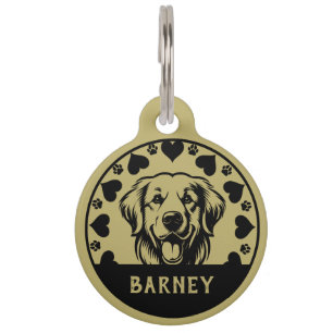 Médaillon Pour Animaux Propriétaire de chien Labrador Retriever