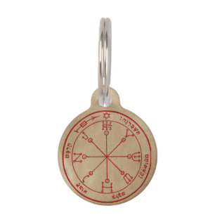 Médaillon Pour Animaux Protection de la lune et du Mars