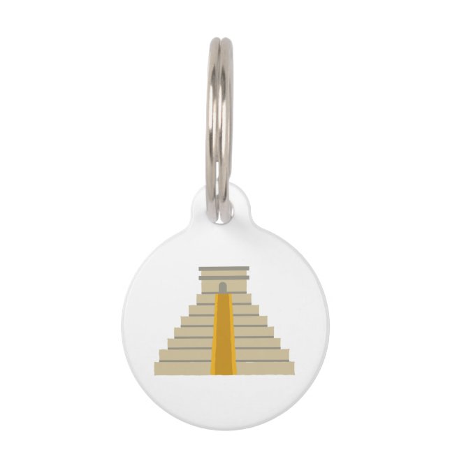 Médaillon Pour Animaux Pyramide (Devant)