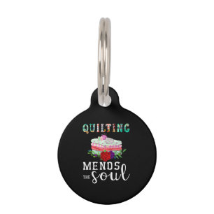 Médaillon Pour Animaux Quilting Mend Soul Quilter Cadeau Amateurs de pl