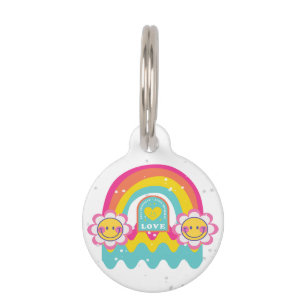 Médaillon Pour Animaux Rainbow