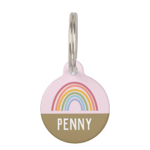 Médaillon Pour Animaux Rainbow Pastel