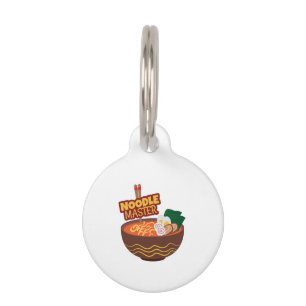 Médaillon Pour Animaux Ramen Noodle Maître Funny Idée-Cadeau Japonais
