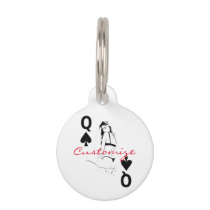 Médaillon Pour Animaux Reine de fille Thunder_Cove de bikini de pelles