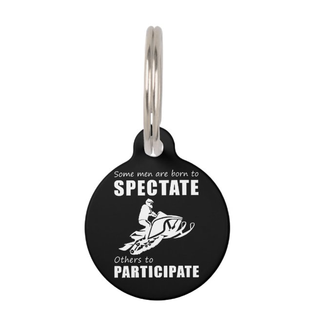 Médaillon Pour Animaux Révélez les canicules - Drôle & Certains hommes so (Devant)