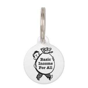 Médaillon Pour Animaux Revenu De Base Pour Tous