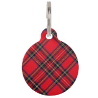 Royal Stewart tartan rouge noir plaid