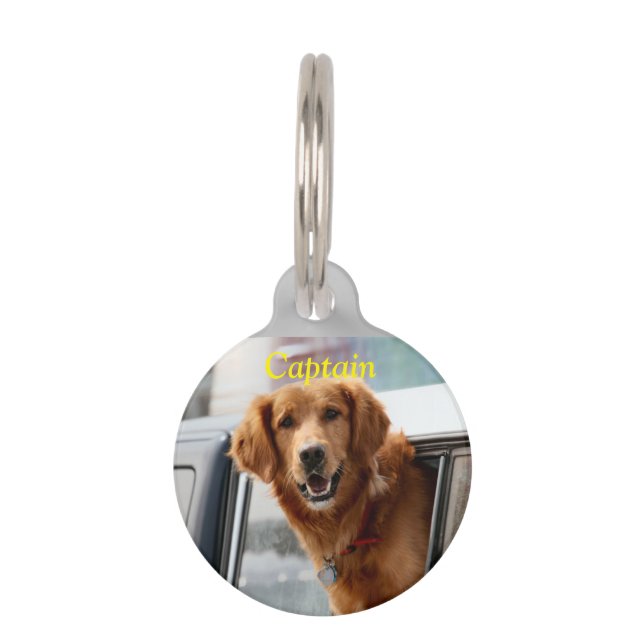 Médaillon Pour Animaux Salut (Devant)