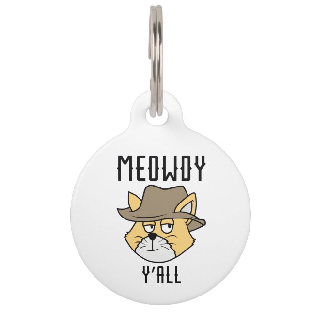 Médaillon Pour Animaux Salut les amis à queue (Devant)