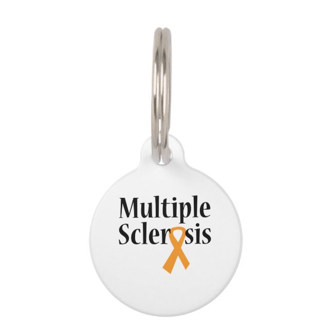 Médaillon Pour Animaux Sclérose en plaques (Devant)