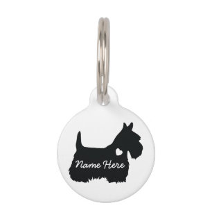Médaillon Pour Animaux Scottish Terrier