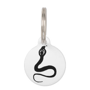 Médaillon Pour Animaux Serpent de Cobra