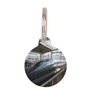 Médaillon Pour Animaux Shinkansen série 500 新 幹 train 線