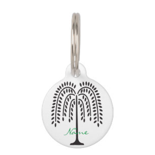 Médaillon Pour Animaux Silhouette de Weeping