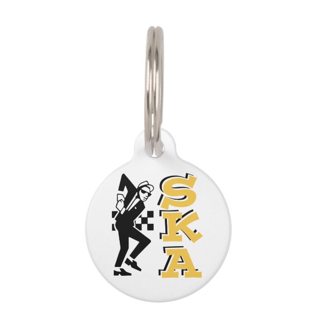 Médaillon Pour Animaux Ska Guy (Devant)