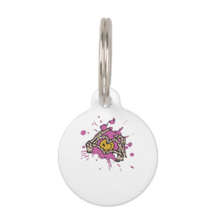 Médaillon Pour Animaux Skeleton Hand Heart Show Classic