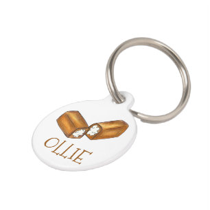 Médaillon Pour Animaux Snack Twinkie Personnalisé Gâteau Gâteau Gâne Alim