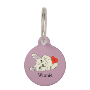 Médaillon Pour Animaux Sois mon Valentin, chien