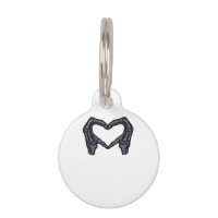 Squelette Mains Formant Un Coeur