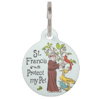 St Francis protègent mon étiquette