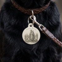 St. Roch Patron des Chiens Tag d'identification po