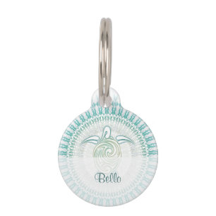 Médaillon Pour Animaux Style plage de Turtle