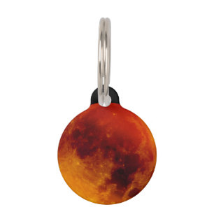 Médaillon Pour Animaux Super Blue Blood Moon