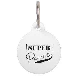 Médaillon Pour Animaux Super parent