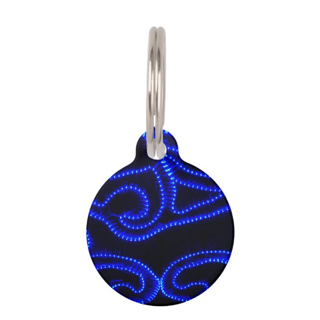 Médaillon Pour Animaux Swirls of Light  (Devant)