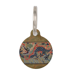 Médaillon Pour Animaux Symbole dragon chinois Antique asiatique