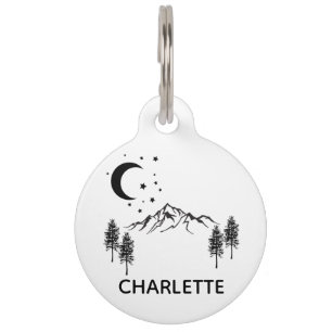 Médaillon Pour Animaux Tag Chien Collar Chien Tag Personnalisé Tag Chat P