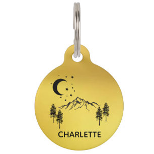 Médaillon Pour Animaux Tag Chien Collar Chien Tag Personnalisé Tag Chat P