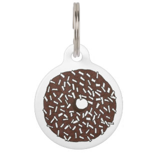 Médaillon Pour Animaux Tag de chien de chien alimentaire de noix de coco 