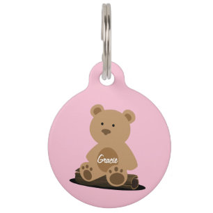 Médaillon Pour Animaux Tag d'identification personnalisée de l'animal de