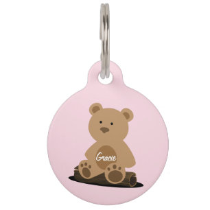 Médaillon Pour Animaux Tag d'identification personnalisée de l'animal de