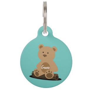 Médaillon Pour Animaux Tag d'identification personnalisée de l'animal de