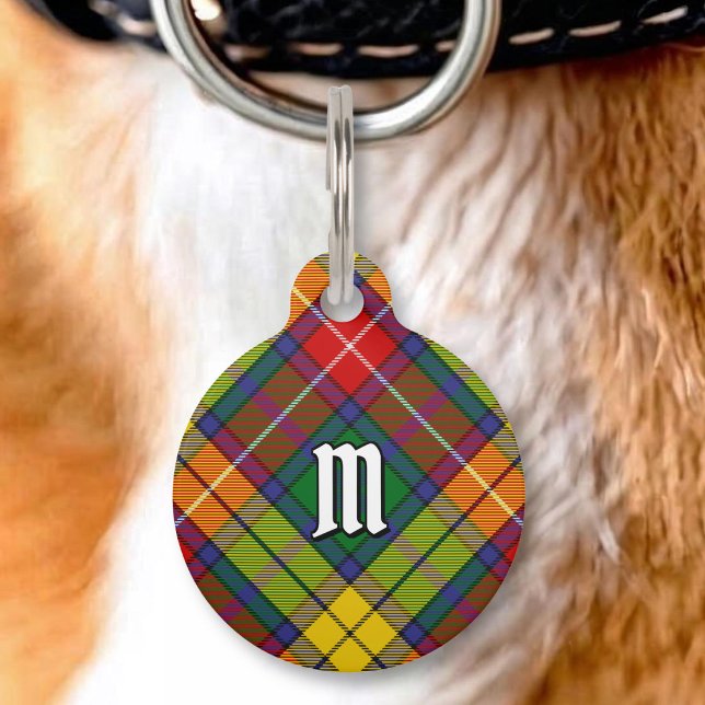 Médaillon Pour Animaux Tartan du clan Buchanan (Créateur téléchargé)