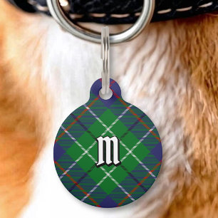 Médaillon Pour Animaux Tartan du clan Duncan